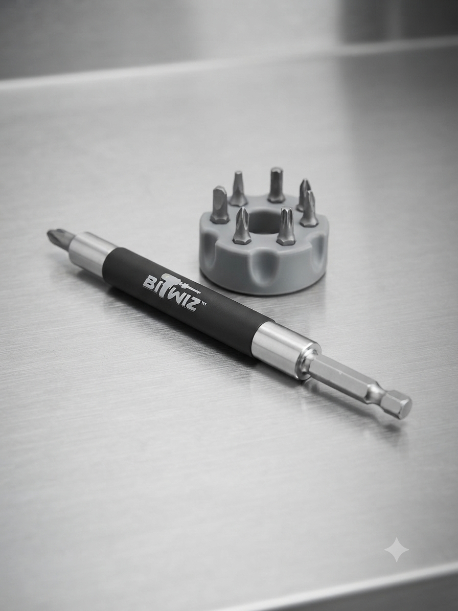 Magnetic Drill Bit Holder – Secure Tool Organizer